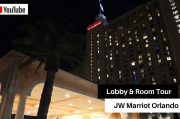 JW Marriott Orlando Hotel Grande Lakes - Lobby & Room Tour