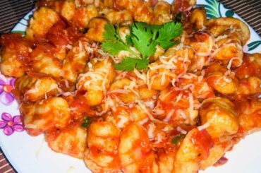 Potato Gnocchi recipe/Gnocchi /Aloo pasta recipe/Red sauce pasta recipe. आलू पास्ता/रेड सॉस पास्ता