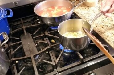 Cauliflower and Pasta Soup (Italian Style)