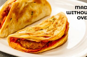 Taco Mexicana - Homemade Dominos Style in Tawa / Oven Tacos Shells Recipes - CookingShooking