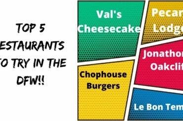 Top 5 Restaurants in Dallas