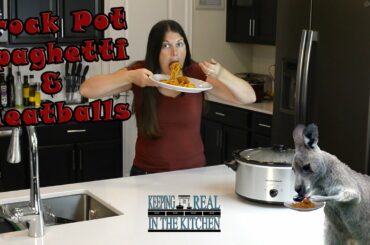 Crock Pot Spaghetti and Meatball Recipe! Episode 153