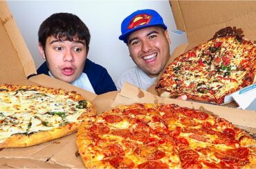 Getting away from Nikocado....... Mukbang with my Little Brother