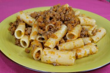 PASTA ALLA GENOVESE A MODO MIO : BUONISSIMA ! | AMAZING ITALIAN PASTA WITH MEAT AND CARROTS