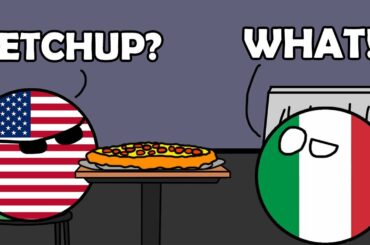 Italy the pizza slicer [Countryballs Animation]