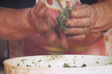 Italian Grandmas Making Ravioli in Tuscany