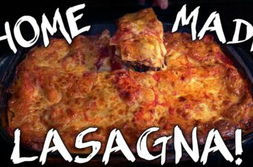 EASY LASANGA RECIPE With RED WINE | GLUTEN FREE OPTION | HOME MADE | Chef James Makinson