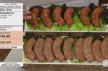 Agostino 15 (3 oz) Choice of Flavor Italian Pork Sausages | The Sizzle | ShopHQ | 2020