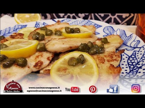 Cucina con Agnese – 190. Pollo al Vino con Capperi e Limone – Wine Chicken with Capers and Lemon Cucina con Agnese - 190. Pollo al Vino con Capperi e Limone - Wine Chicken with Capers and Lemon