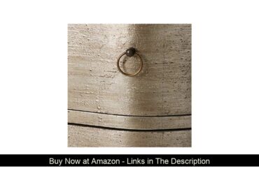 ☘️ Stein World Furniture Greybeau Serpentine Chest, Brown