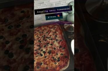Easy Italian Homemade Pizza Recipe