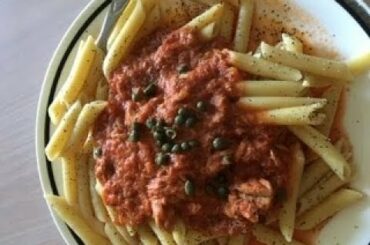 Cooking pasta w/tuna red sauce + Challenge my self haha + Bati to my friends