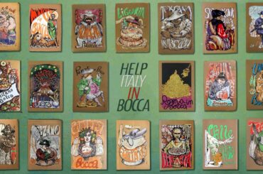 Italy In Bocca: rare funky cardboard cookbooks coveted by chefs in the know