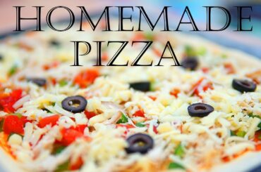 How To Cook Pizza at Home Recipes || Bake Pizza at Home || Italian Pizza by Rahila Kitchen