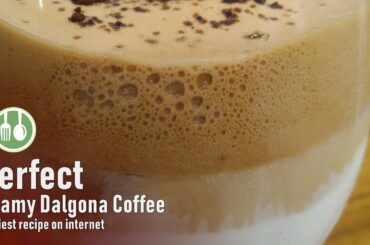 Foamy Dalgona Coffee - Simple Cheap & Easiest Recipe on Internet - Budget Cooking Recipe 12