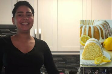 Italian Lemon Pound Cake (fail)