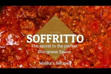 Italian Soffritto Recipe - The secret for the perfect Bolognese Sauce!  !! أسرار صلصة البولونيز