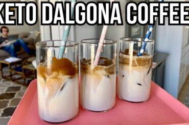 🇬🇧 Keto Dalgona Coffee