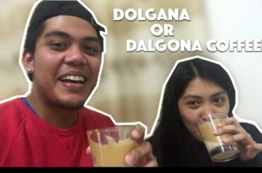 HOW TO MAKE DALGONA COFFEE AT HOME IN ITALY WITH MY SISTER | TRENDING DALGONA VLOG | CHRIS ALONZO