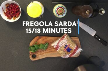 HOW TO MAKE: FREGOLA SARDA CON TONNO E ZUCCHINE