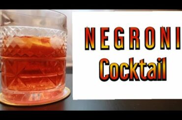 The Aperol Negroni Cocktail || Italian Famous Drink