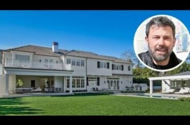 Ben Affleck Bachelor Pad of $19 Million in Pacific Palisades, California.