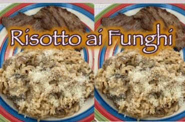 Risotto ai FUNGHI/ my version of easy way cooking/Piccolina Tv