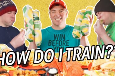 How I Train For Food Challenges After a Long Weight Loss Break!!