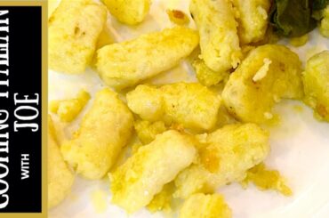Homemade Gnocchi with Sage Butter Sauce Cooking Italian with Joe