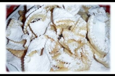 CARNIVAL SWEETS RECIPE | ITALIAN CROSTOLI / CHIACCHIERE / FRAPPE / CENCI / BUGIE / SFRAPPOLE