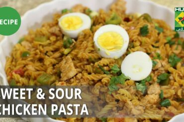 Sweet & Sour Chicken Pasta Recipe | Tarka | Italian Food