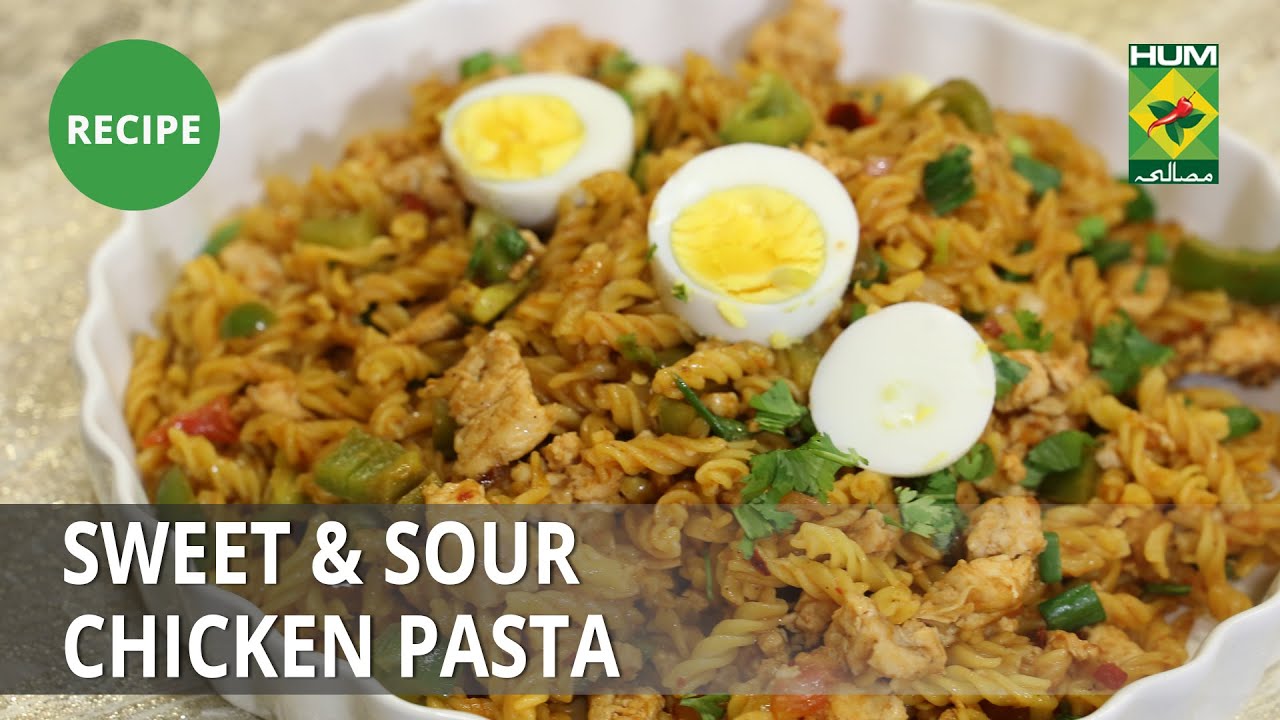 Sweet & Sour Chicken Pasta Recipe | Tarka | Italian Food Sweet & Sour Chicken Pasta Recipe | Tarka | Italian Food