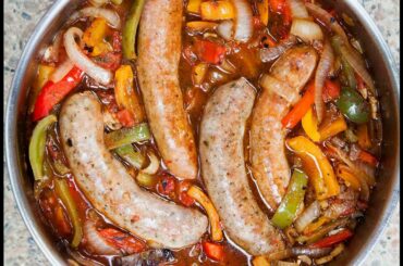 Cooking some Italian sausage with some Italians