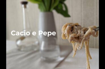 LOCKDOWN COOKING: CACIO E PEPE VIDEO