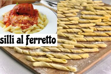 FUSILLI AL FERRETTO FATTI A MANO 🍝 ricetta tipica calabrese 🍝 Italian Fusilli pasta