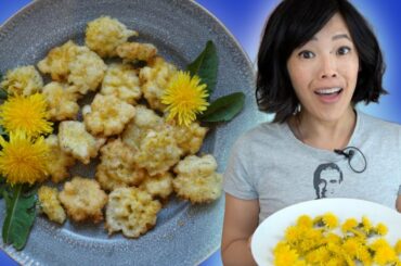 FRIED DANDELIONS Recipe - Free Eats