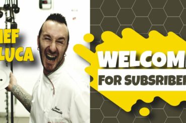 Chef Luca & Warm Welcome For New Subscribers | Italian Cooking Class | Italian Chef Cooking Class