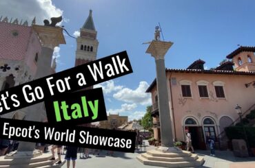 Let's Go For a Walk | Walt Disney World (EPCOT's Italy Pavilion)