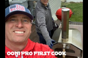 @Ooni Pro Pizza Oven First Cook