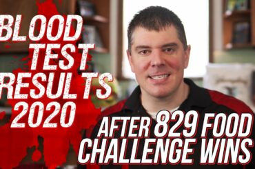 2020 Blood Test Results After 10 Years and 829 Food Challenge Wins!!