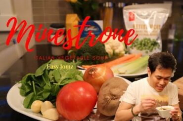 How to cook Minestrone | Italian Soup | Food Vlog | Pinoy in Canada