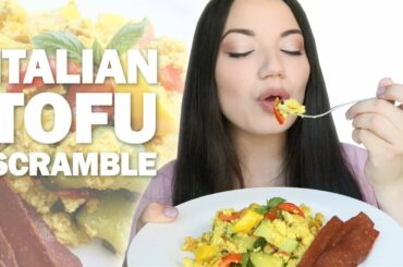 Italian Tofu Scramble | Easy Vegan Recipe