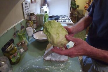 Self Isolated Day 36. A Simple Salad and a Basic Italian Dressing. Yep, You Still Gotta Eat!