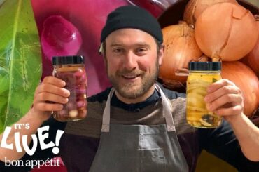 Brad Makes Pickled Onions at Home | It's Alive @ Home | Bon Appétit