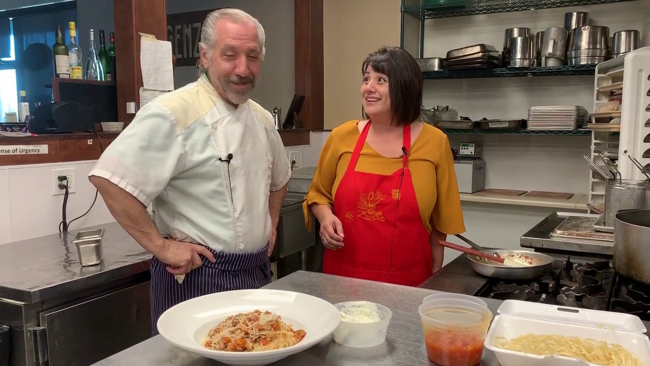 Sylvia Cooks at Vingenzo's Sylvia Cooks at Vingenzo's