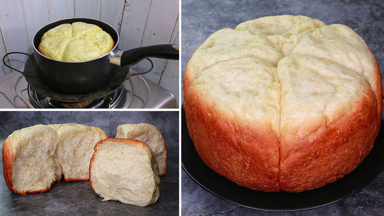 Soft Bread In Sauce Pan In Lock-Down | Eggless & Without Oven | Yummy Soft Bread In Sauce Pan In Lock-Down | Eggless & Without Oven | Yummy
