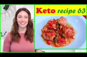 ● Keto Diet - recipe 63 - Keto Italian Pork Meatballs