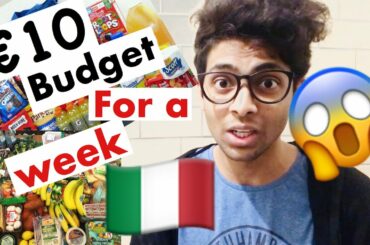 Italian vlog | survive for a week with 10 eur ?!! Malayalam vlog||  FOODS|| QUARANTINED IN ITALY