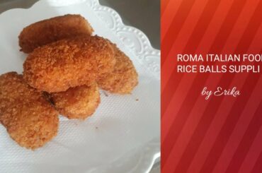 ROMA ITALIAN FOOD SUPPLI RICE BALLS