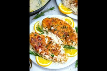 How To Make Creamy And Delicious Chicken Française. #ChickenFrancese #FrancaiseChicken